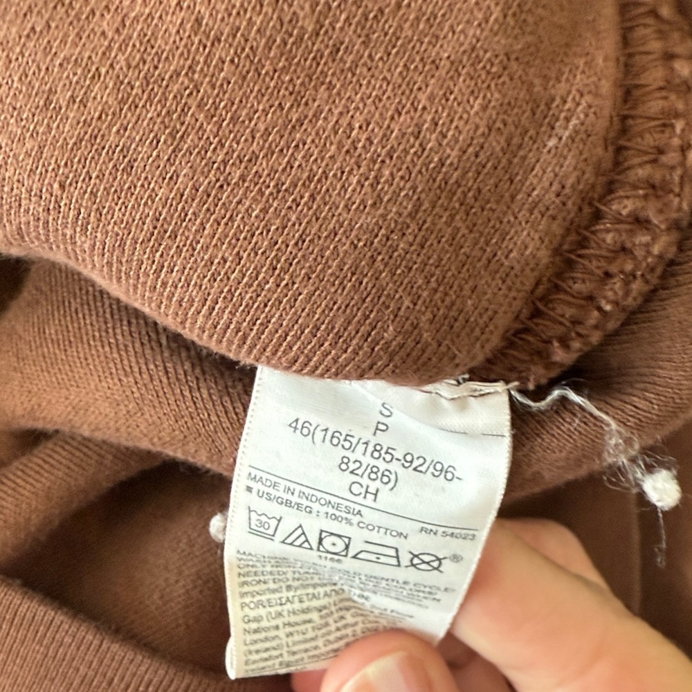 GAP Yeezy Classic Brown Hoodie for Men - Picture 3 of 3